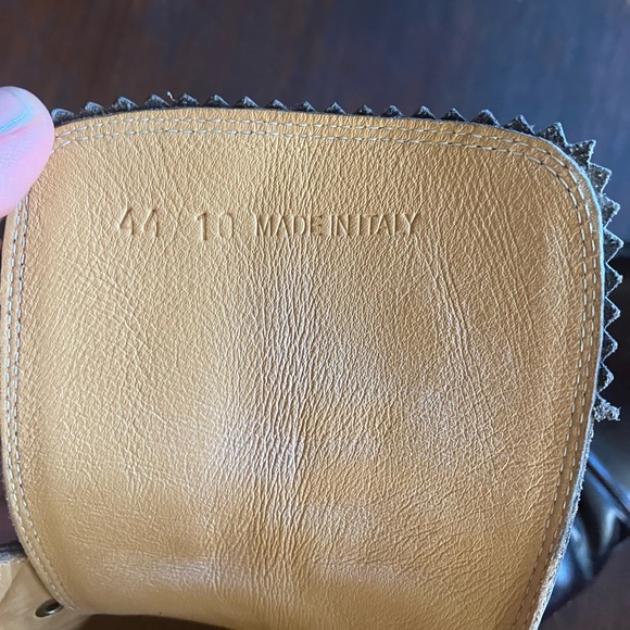 Marc Jacobs Burgundy Perforated Leather Boots - Picture 8 of 8